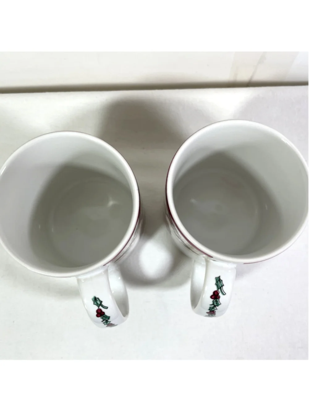 Vintage Fitz and Floyd Santa's List Coffee Tea 4